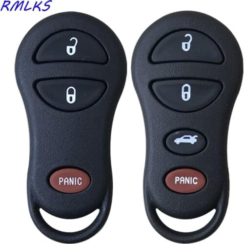 Keyless Entry Remote Control Car Key Fob Cover Shell Replacement For Chrysler For Jeep Cruiser Town Key 3 4 5 6 Buttons