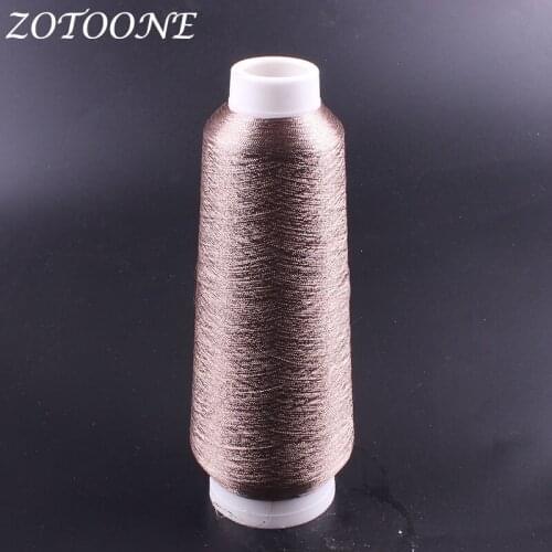 ZOTOONE Sewing Threads Polyester Cotton Thread Craft Patch Steering-wheel Supplies Colorful 250 Yards Machine Embroidery Thread