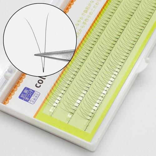 V Shape 2D Pre-Fans Eyelash Extension Soft Easy Fan Lashes Volume Lash Extension Premium Natural Individual Lashes Mink