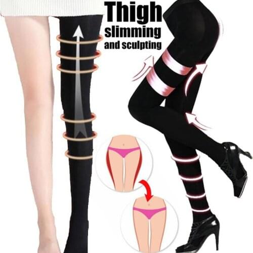 Women Slim Stockings Therapeutic Rehabilitation Shaper Thin Compression Tights Lycra Compressure Pantyhose Leg Shaping Stocking
