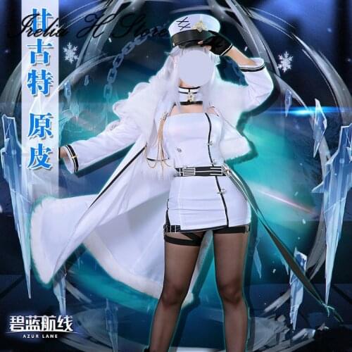 Azur Lane Cosplays North Melody Gangut Cosplay Costume military uniform dress female