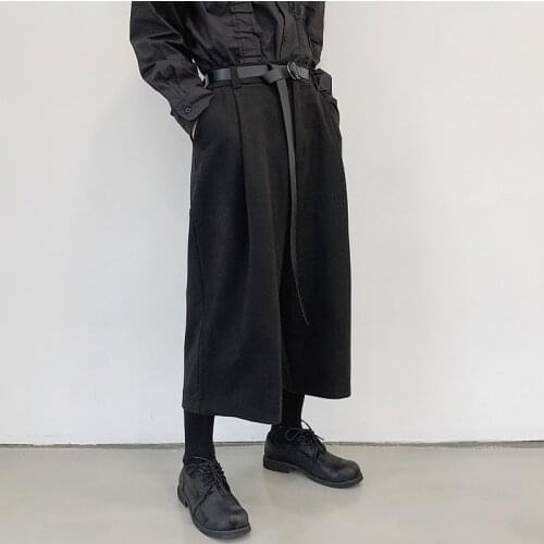 3Wphtato Men's Wool Trousers