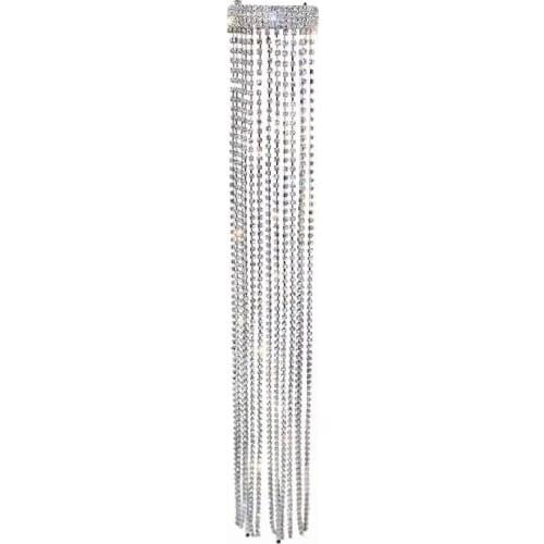 Diamond Tasel Hair Clip Ponytail Holder Band Pins Slides Barrettes Comb Accessories Girls Party Blingbling Shiny Stunning