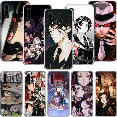 Demon Slayer Kibutsuji Muzan Phone Case For Huawei P30 P40 P20 P10 Mate 20 10 30 Lite Pro P Smart Z Plus Printing Cover Coque Sh