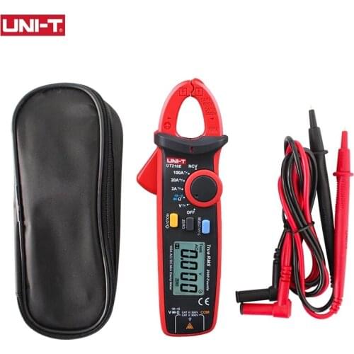 UNI-T UNI T Mini Clamp Meter UT210E Digital True RMS AC/DC Current Voltage Tester VFC Capacitance Non Contact Multimeter Clamp