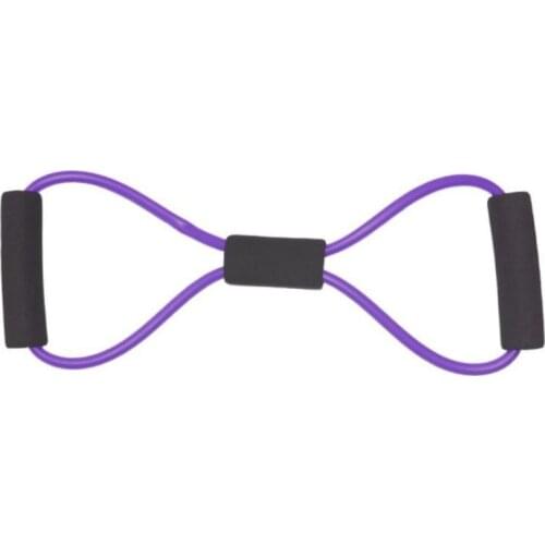 Fitness Yoga Rope Tension Rope Wall Pulley Resistance Band 8 Word Chest Expander Rope Build Muscle Weight Loss Artifact