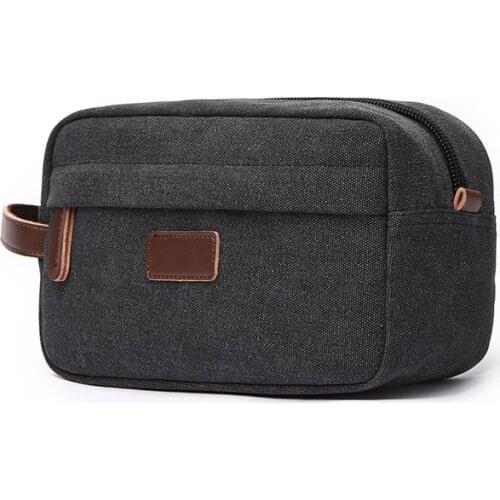 Women Canvas Cosmetic Bag Travel Toiletry Bag Makeup Bag Men Dopp Kit Shaving Organizer Bag ladies Beauty Bag