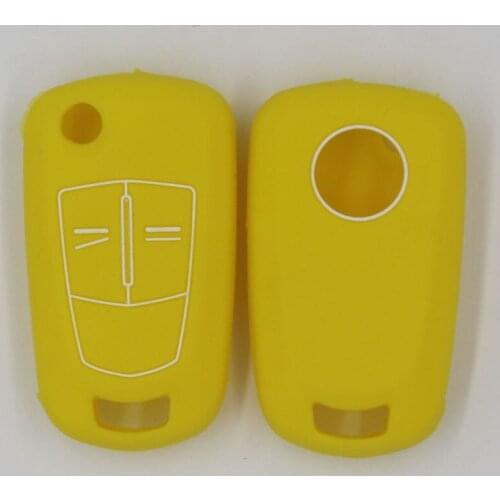 3PC silicone car key cover case set protection For Vauxhall/Opel Vauxhall Corsa C Agila Meriva Combo Remote Key fob
