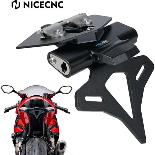 For BMW S1000RR S 1000 RR Sport Motorsport 2019-2020 Motorcycle Tail Tidy Fender Eliminator Kit License Plate Bracket Holder