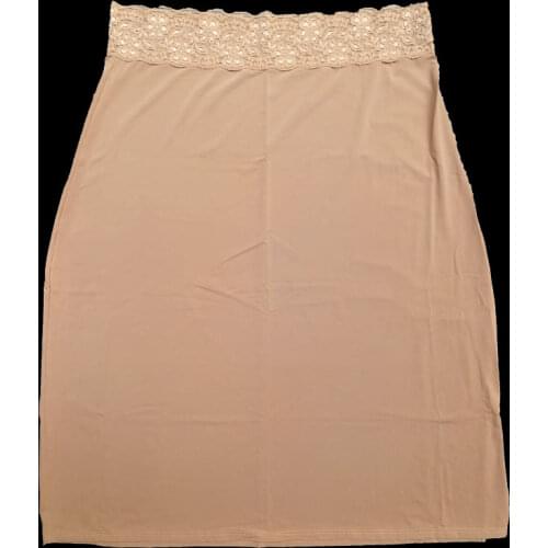 Lace Solid Color Soft Comfortable Thin Placketing Sexy Half Slips for Women Elegant Female underwear Lingerie Gift SLA012