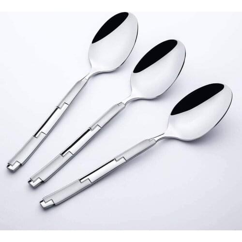 Nehir 6-Piece London Satin Table Spoon