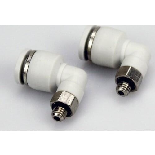 Miniature Mini Male Threaded Pneumatic Connector PL4-M5/4-01/6-M5 quick connect Fittings