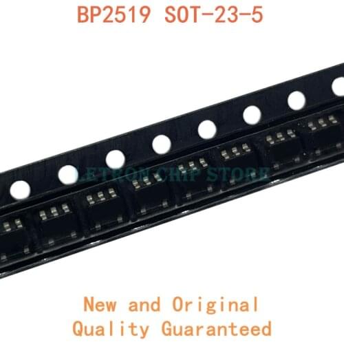 20PCS BP2519 SOT-23-5 2519 SOT23-5 SMD LED constant current driver chip new and original IC Chipset