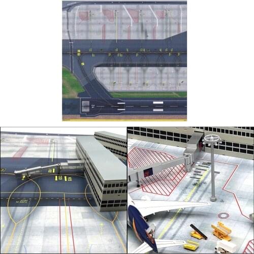 Regional Airport 1/400 1/500 Model Airport Layout Sheet 72x70cm. /Airbus