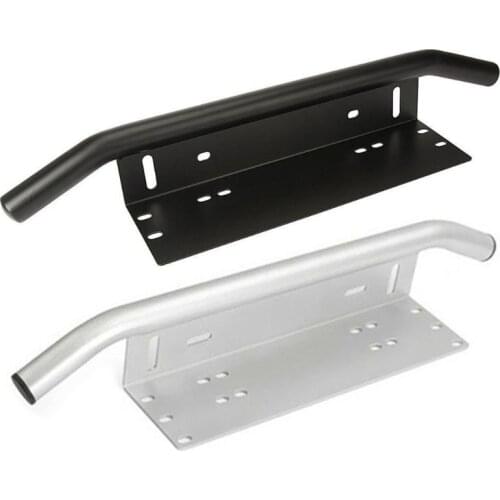 Universal Bull Bar Front Bumper License Light Mount Bracket SUV Lamp Holder Off Road LED Light Bar