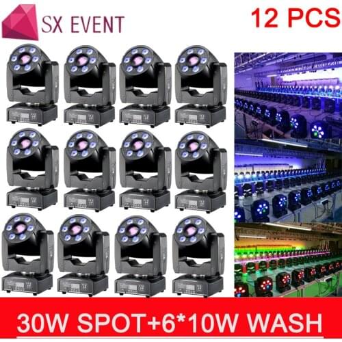 High brightness dj mini 30W spot moving head light super bright dmx china led gobo moving heads for club bar party disco show