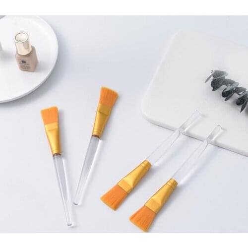 Women Professional Fiber Makeup Brush DIY Facial Mask Brush Beauty Cosmestic Brushes Facial Foundation Smear Mask Brush Tools