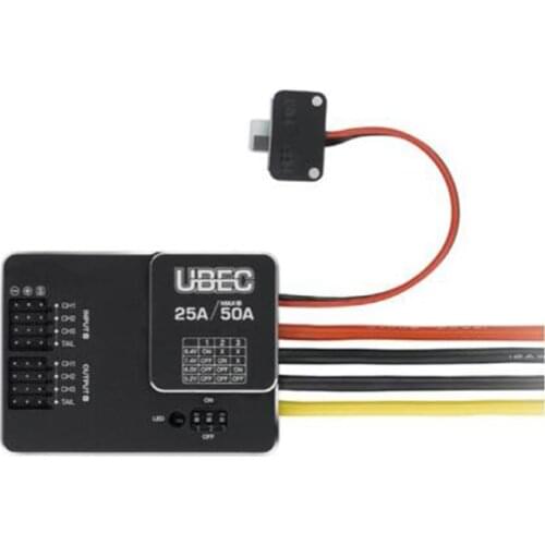 1pc Hobbywing UBEC 25A HV 3-18S Module 25A External Switching for DIY FPV mini racing quadcopter drone
