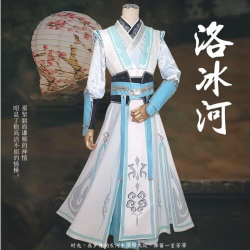 Anime Villain Self-Rescue System Luo Binghe Cosplay Costume Cosplay Men Women Chinese Ancient Halloween Costumes