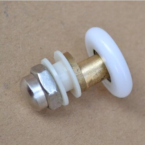 Free shipping 25mm eccentric wheel Shower room pulley bathroom shower sliding glass door roller household repari hardware part