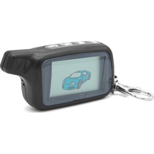 10PCS X5 LCD Remote Control Key Fob For Russian Version Vehicle Security Two way car alarm system TOMAHAWK X5 Keychain