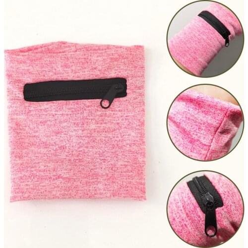 Wrist Wallet Pouch Running Sports Arm Band Bag For MP3 Key Card Storage Bag Case Badminton Basketball Wristband Sweatband