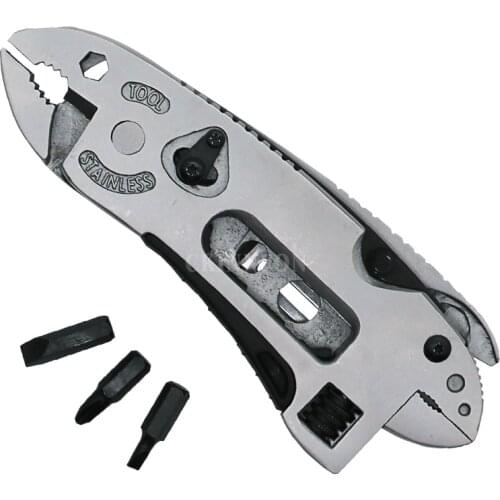 DHL 100PCS Multitool Pliers Pocket Knife Screwdriver Set Kit Adjustable Wrench Jaw Spanner Repair Survival Hand Multi Tools Mini