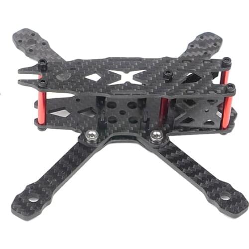FS135 135mm Wheelbase Mini FPV Frame Kit Carbon Fiber CF Rack For FPV Racing Drone Quadcopter 3 inch Props 1103/1104/1305 Motor