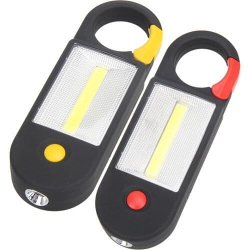 KHLITEC Mini Portable Lantern Tent Light COB LED Emergency Lamp Waterproof Hanging Hook Flashlight For Camping 2 Modes Use AAA