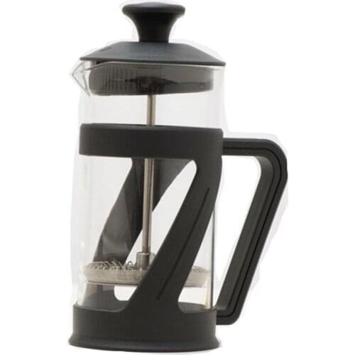 350Ml French Press Coffee & Tea Maker, Thickened Borosilicate Glass Coffee Press Rust-Free and Dishwasher Safe
