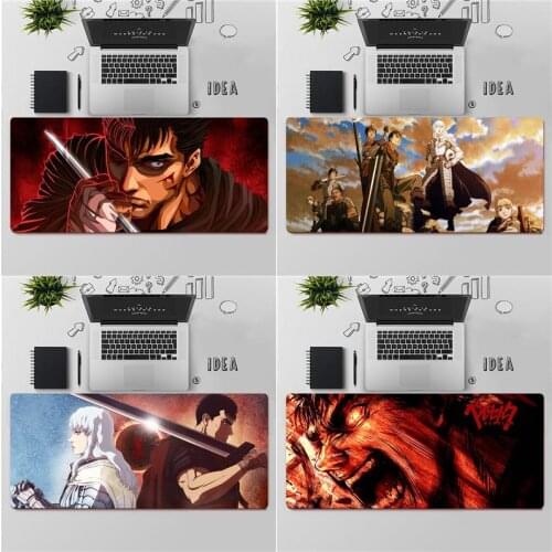 Maiya Top Quality Berserk anime gamer play mats Mousepad Free Shipping Large Mouse Pad Keyboards Mat