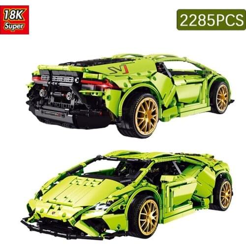 Super Car Model K132 City Racing Series MOC Brick Childrens Educational Assembling Toy Building Blocks Gifts For Boys And Girls