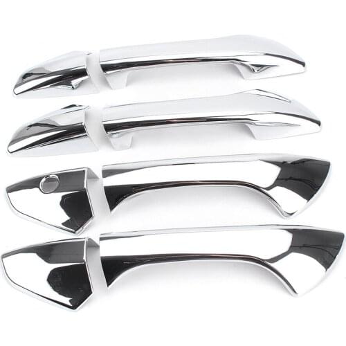Auto Car Side Door Handle Covers Trim For Honda Accord Sedan & Coupe 2008 2009 2010 2011 2012 Left Drive Version Only