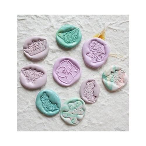 Irregular animal Head Removable Wax Seal Handle Heads DIY Stamps Postage Journal Package Date Wedding Gift Envelope Tools