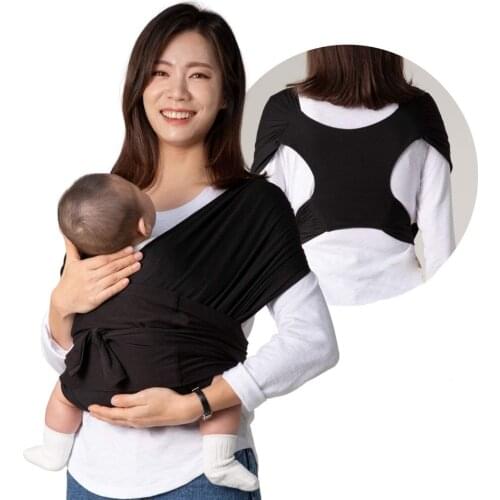 Baby Carrier Sling Wrap Multifunctional Four Seasons Universal Front Holding Type Simple X-Shaped Carrying Artifact Ergonomic