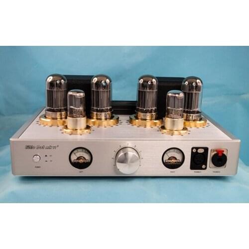 Little Dot MK 6+ fully balanced vacuum tube high-fidelity audiophile headphone amplifier, GAIN=HIGH: 7.0, GAIN=LOW: 3.5