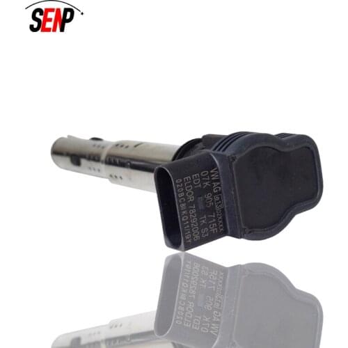 Hight Quality Ignition Coil For VW Golf Jetta Beetle Tiguan Audi A4 A5 A6 Q3 Q5 TT OEM 07K905715G/ 07K 905 715 F