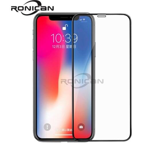 9H Full Cover Screen Protector for iPhone Xr Xs Max X 5 5S SE 6 6S 7 8 Plus Tempered Glass for iPhone Xr Xs Max X 6 6S 7 8 Plus