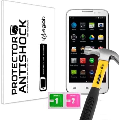 Protector de Pantalla Anti-Shock Anti-Golpe Anti-arañazos Compatible con Mobistel Cynus T6