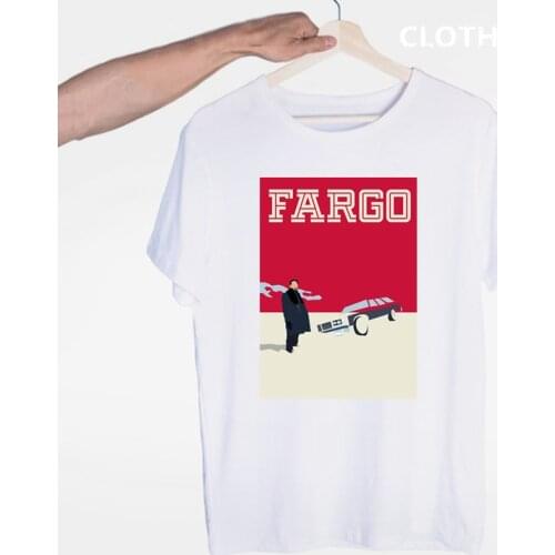 Fargo Season TV show T-shirt Summer Casual O-Neck Short Sleeve Tshirt