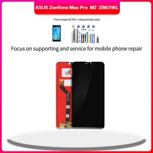 Original Display For Asus Zenfone Max Pro M2 ZB631KL LCD Touch Screen Digitizer Assembly For Asus ZB631KL lcd Replacement