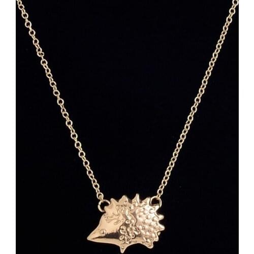 1 piece / funny hedgehog pendant animal necklace, 2 colors, good luck