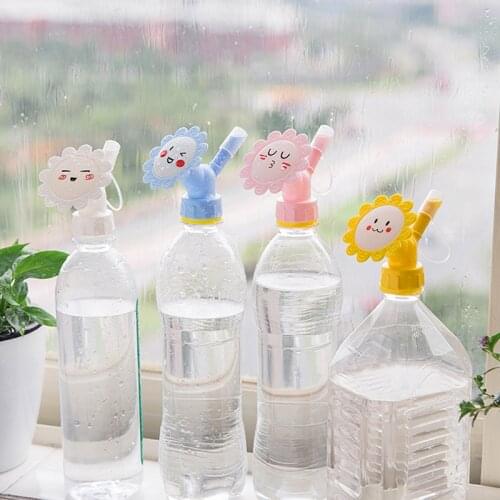 2In1 Plastic Sprinkler White Nozzle For Flower Waterers Bottle Watering