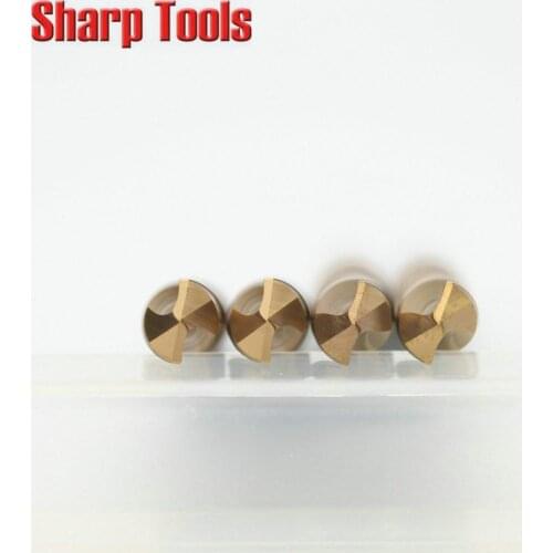 4.1-5mm Twist Titanium Metal Tungsten Carbide Drill Bits for Iron Steel Drilling Milling 3D Power Tool Metalworking Hole Cutter