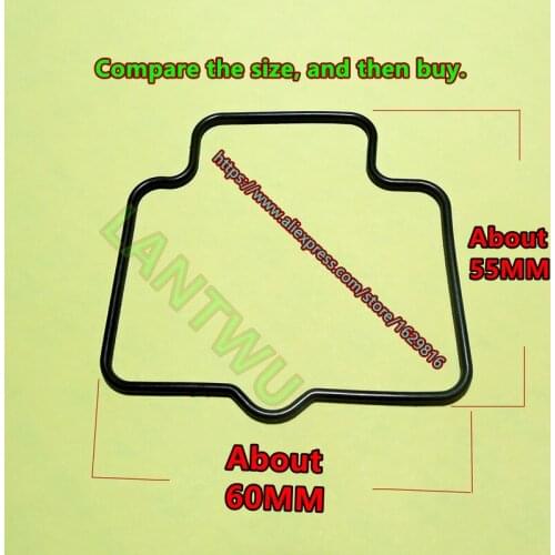 4pcs / pack)GS125 EN125 Mikuni carburetor Bottom shell (rubber) gasket seal housing