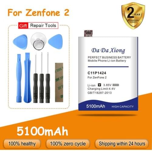 High Capacity 4950mAh C11P1424 Battery for Asus Zenfone 2 ZE551ML ZE550ML 5.5inch Z00AD Z00ADB Z00A Z008D Replacement batteria