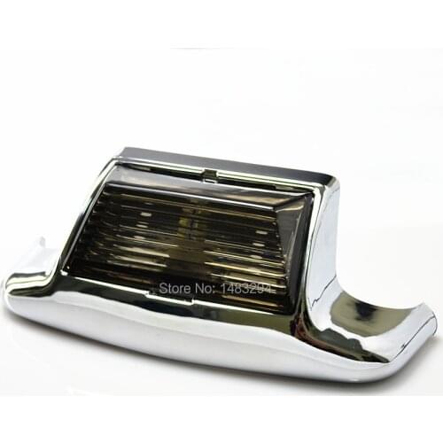 Smoke ABS Rear Fender Tip LED Light Fits For Harley FLHTCU FLSTC HLHT FLHR FLHRC