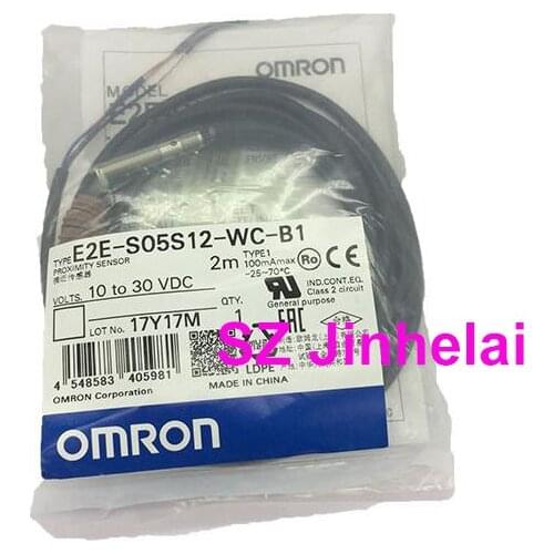 E2E-S05S12-WC-B1 Authentic original OMRON Proximity switch, Proximity sensor 2M