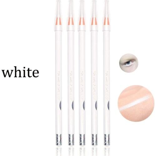 1pc Eyebrow Pencil Beauty Natural Long Lasting 1818 Microblading Waterproof Lasting Soft Coloured White Microblading Accessory