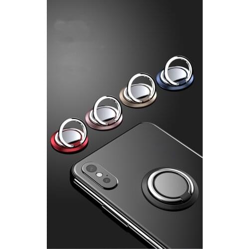Mini ring bracket buckle 360 degree rotation mobile phone car magnetic stickers for all kinds of mobile phones